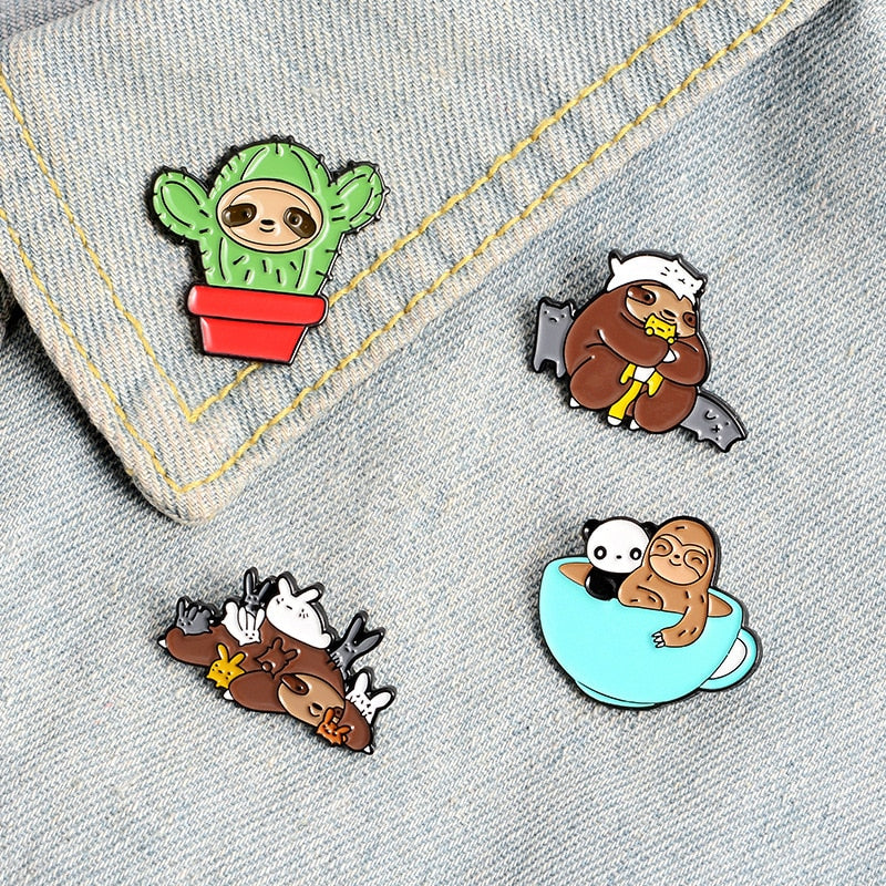 SLOTH PINS