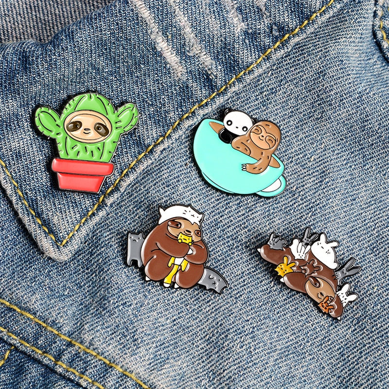 SLOTH PINS
