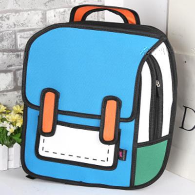 2d CARTOON REALITY BACKPACK