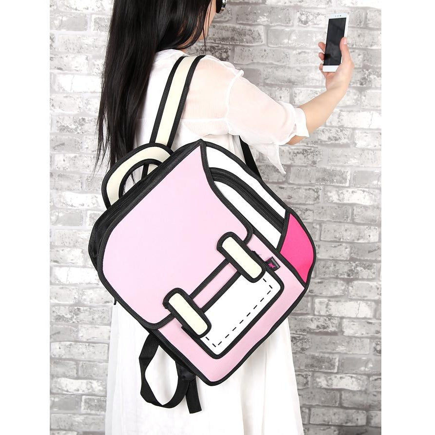 2d CARTOON REALITY BACKPACK