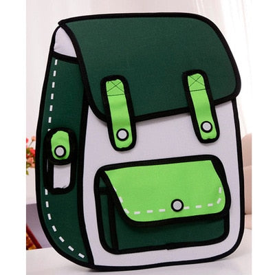 2D ILLUSION BACKPACK