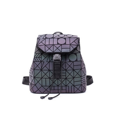 HOLOGRAPHIC LUMINOUS LIGHT REACTIVE SHOULDER BAG