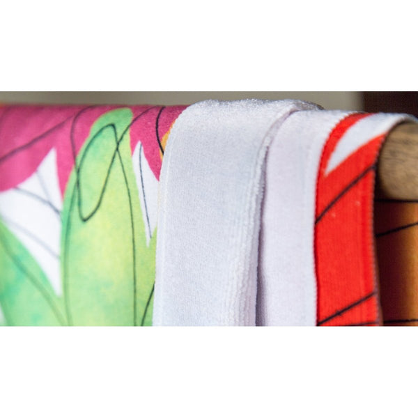 ABSTRACT GLITCH PREMIUM TOWEL