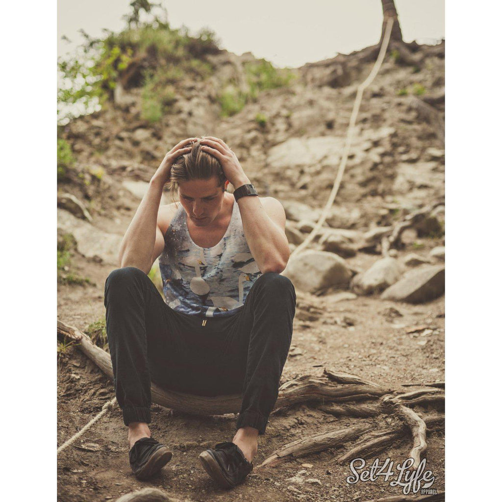 Set 4 Lyfe / Mattaio - SWANS TANKTOP - Clothing Brand - Premium Tanktop - SET4LYFE Apparel