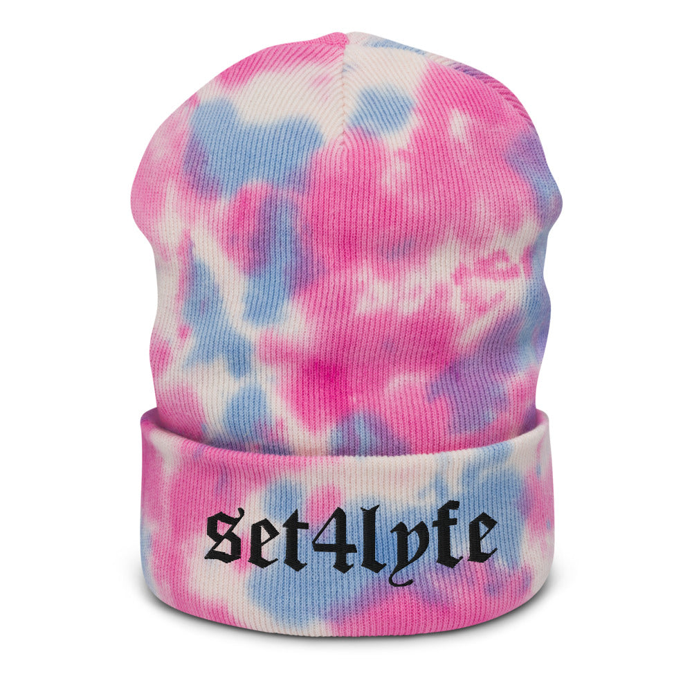 LOW KEY TIE DYE BEANIE