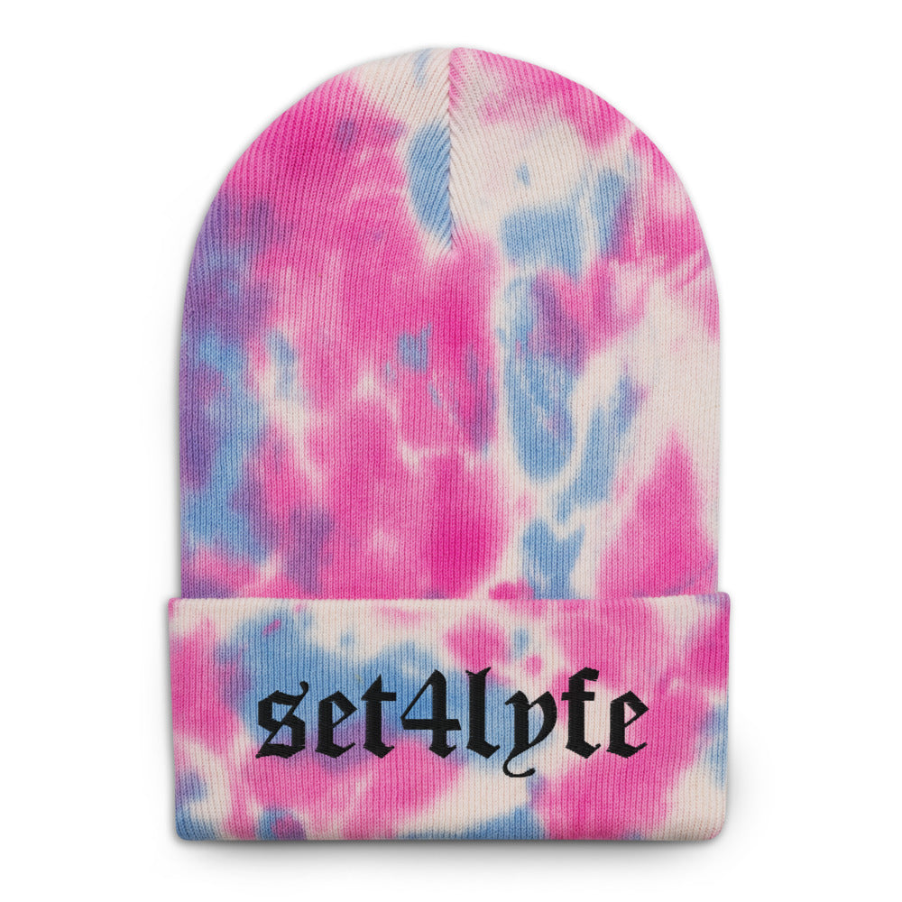 LOW KEY TIE DYE BEANIE