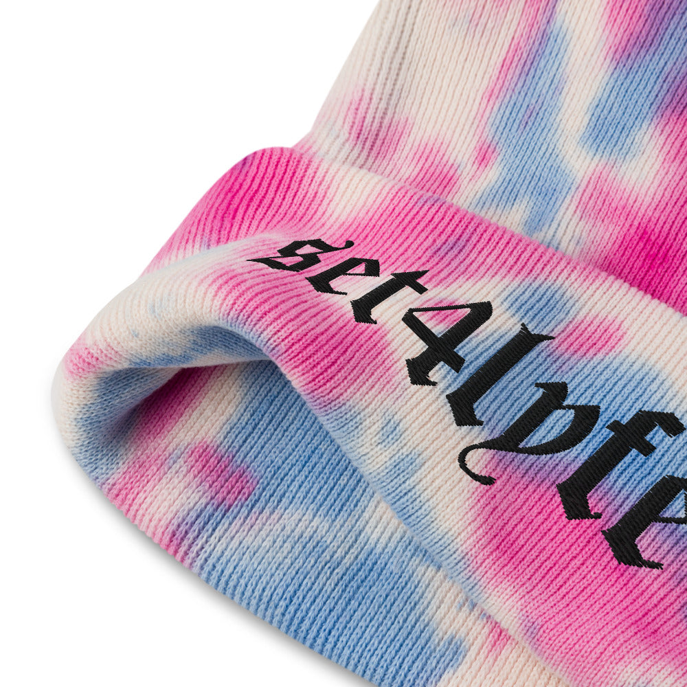 LOW KEY TIE DYE BEANIE