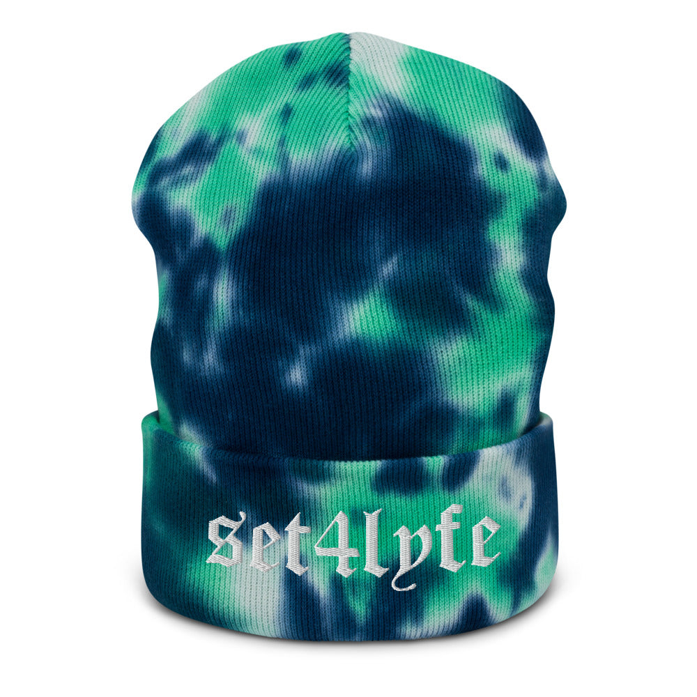 LOW KEY TIE DYE BEANIE
