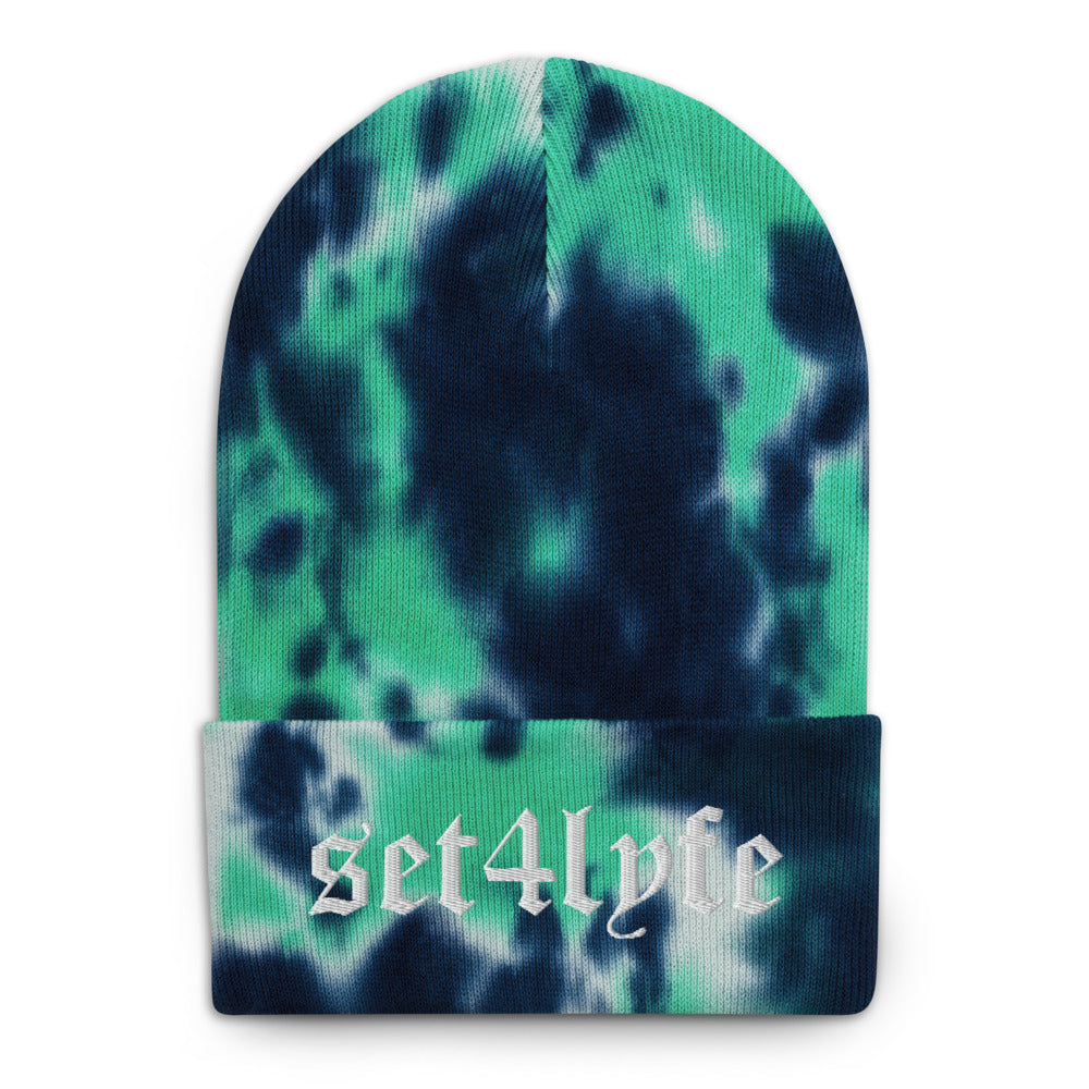 LOW KEY TIE DYE BEANIE
