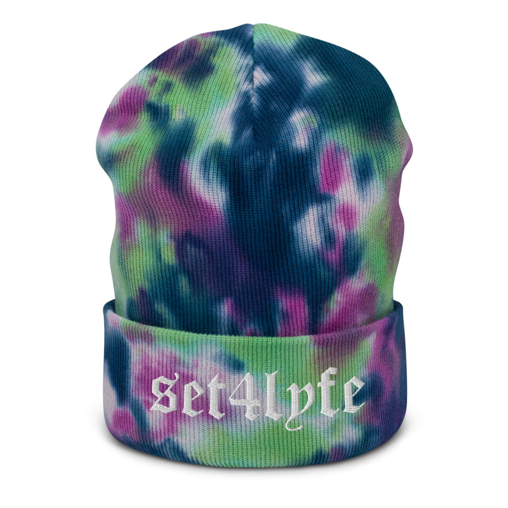 LOW KEY TIE DYE BEANIE