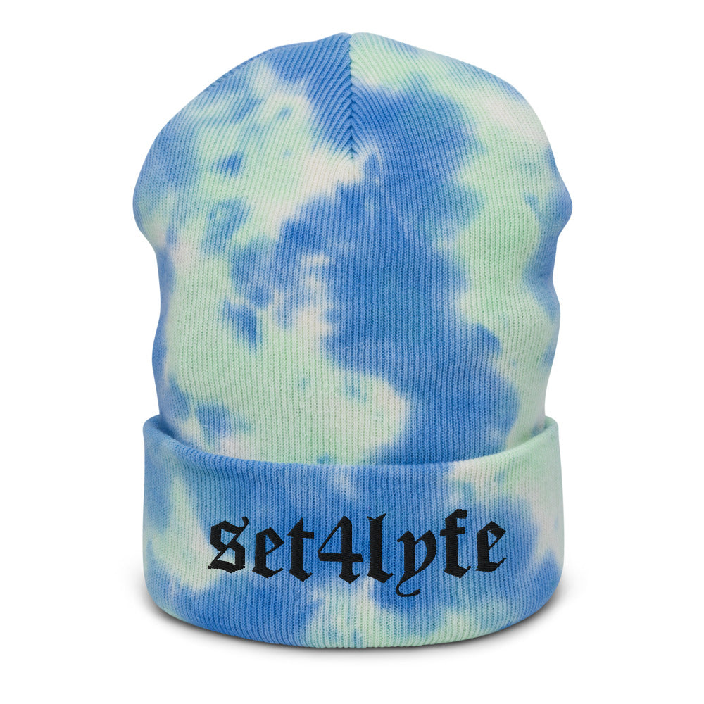 LOW KEY TIE DYE BEANIE