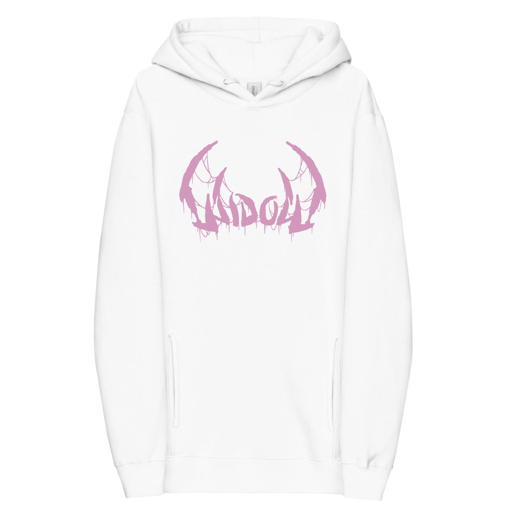 WIDOW WHITE UNISEX SLIM FIT HOODIE