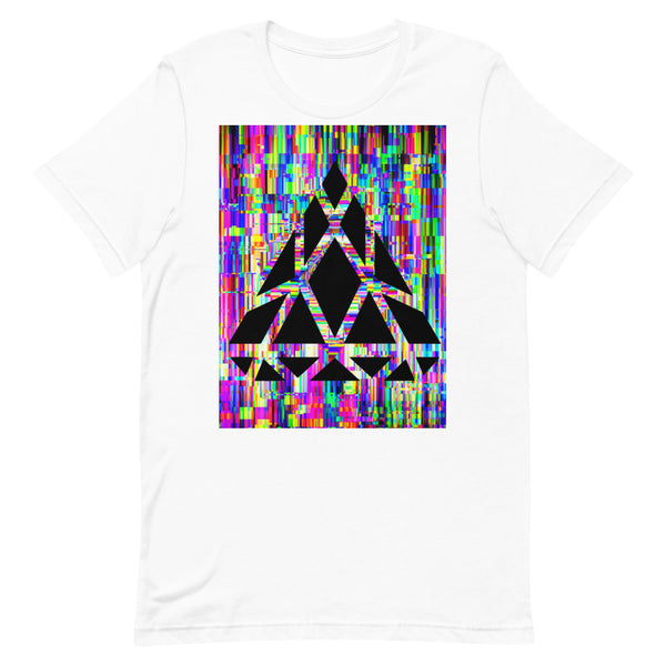 GEM GLITCH WHITE GRAPHIC T